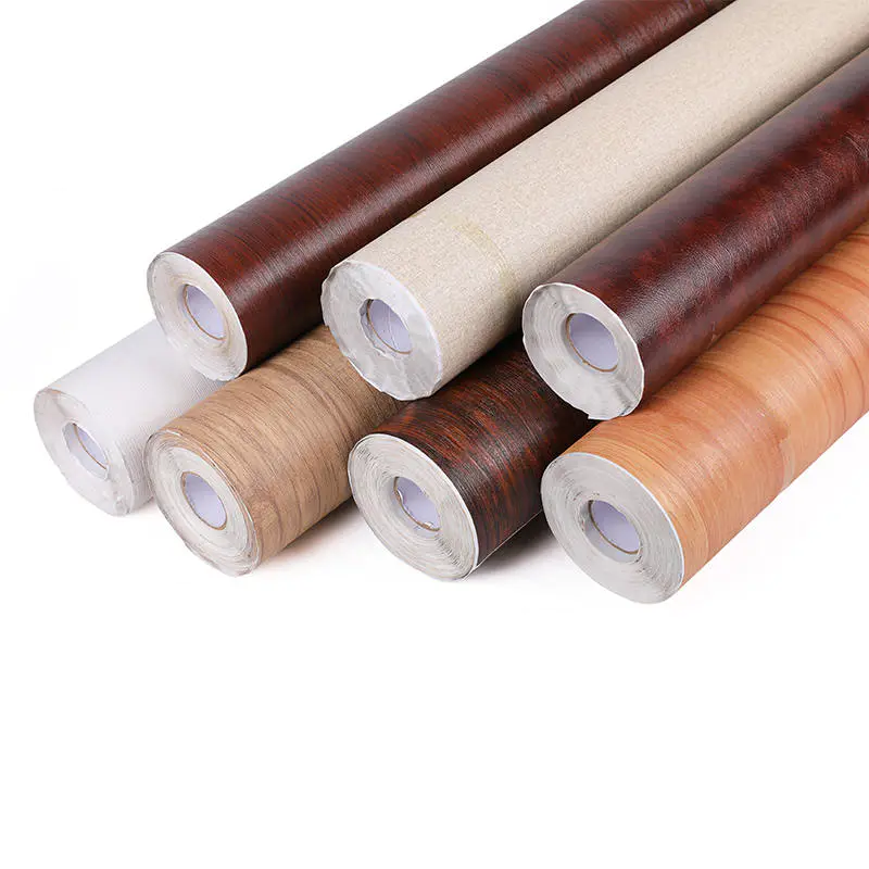 Wood-Grain Adhesive Foil na may 3D Embossed Back Coating