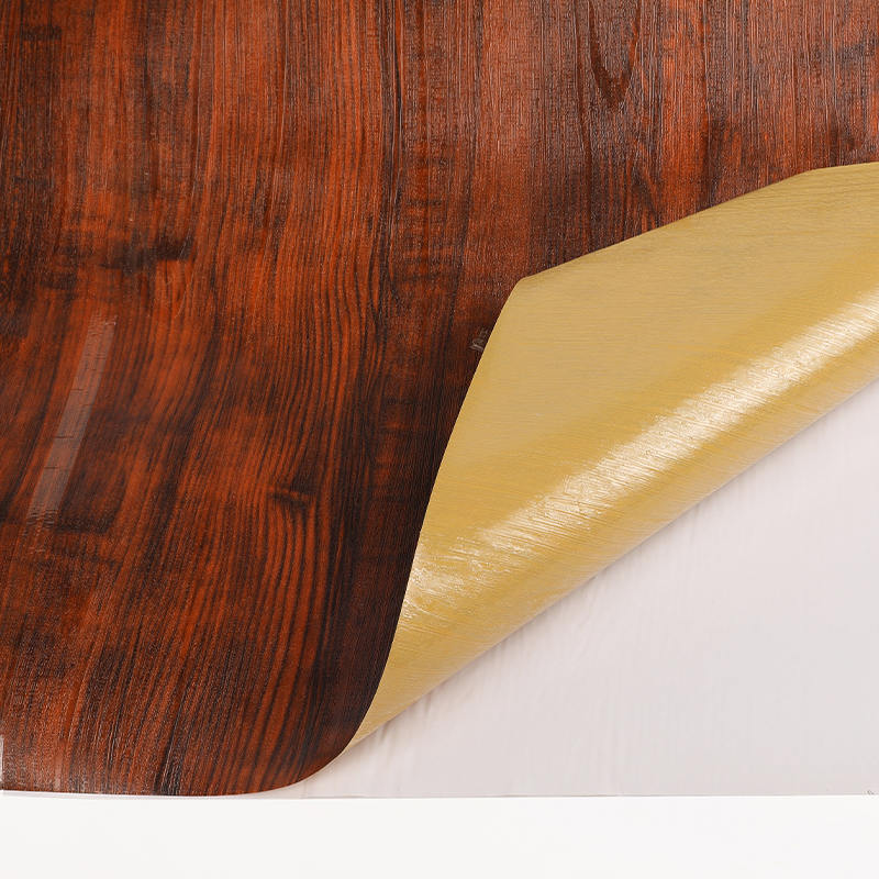 Wood-Grain Adhesive Foil na may 3D Embossed Back Coating
